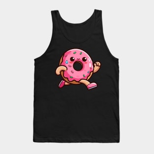 Donut Fast Food Tank Top